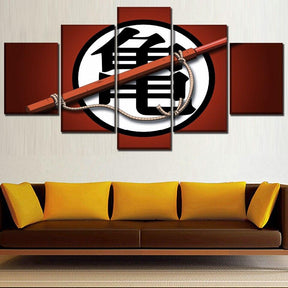 Dragon Ball - 5 Pieces Wall Art - Kame Sect - Dragon Ball Poster - Dragon Ball Canvas